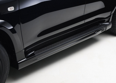 Lexus LX570 (07-12) Накладки WALD BLACK BISON на пороги